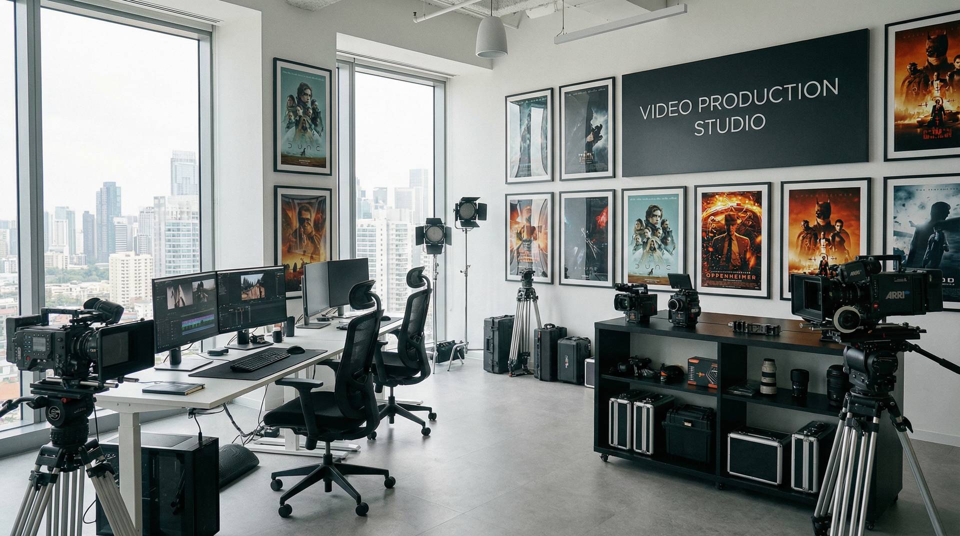 幼儿视频小车拉大马公司办公室实景